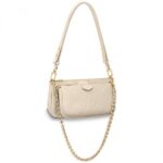 Louis Vuitton Multi Pochette Accessoires Cream M46568 Black M80399