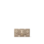 Louis Vuitton Bicolor Monogram Empreinte Leather M81049 Sarah Wallet