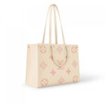 Louis Vuitton OnTheGo MM M21575 Crème Rose Trianon