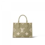 Louis Vuitton M46647 OnTheGo PM Khaki Cream