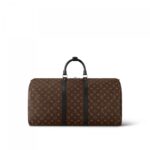 Louis Vuitton Keepall Bandouliere 55 Black M56714