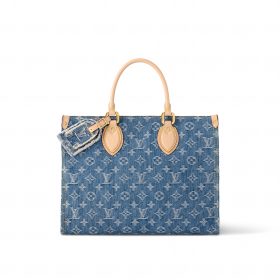 Louis Vuitton M46871 OnTheGo MM Denim Blue