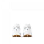 Louis Vuitton LV Run 55 Sneaker Monogram Denim Blue 1ACHTV