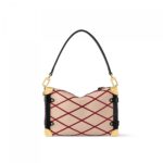 Louis Vuitton M24403 Side Trunk MM Malletage Beige/Red