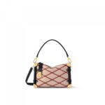 Louis Vuitton M24403 Side Trunk MM Malletage Beige/Red