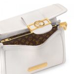 Louis Vuitton M25050 Dauphine Soft MM White