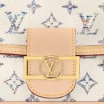 Louis Vuitton M24841 Mini Dauphine Multicolor Beige