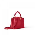 Louis Vuitton M52689 Capucines BB Bag Scarlet Red