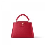 Louis Vuitton M52689 Capucines BB Bag Scarlet Red