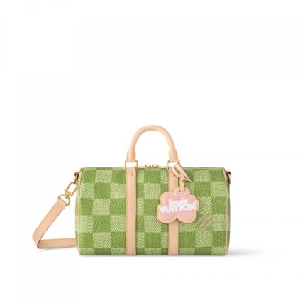 Louis Vuitton N40671  Keepall Bandoulière 35 Green