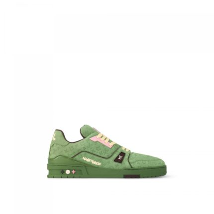 Louis Vuitton X Tyler 1ACR6H LV Trainer Sneaker Green