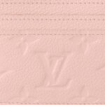 Louis Vuitton M83562 LV Charms Card Holder Opale Pink