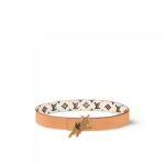 Louis Vuitton X Tyler M8650T Monogram Craggy 40mm Reversible Belt Cream