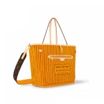 Louis Vuitton M11947 Neverfull Bandoulière Inside Out MM Monogram/Jaune Safran