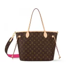 Louis Vuitton M12257 Neverfull Bandoulière Inside Out MM MMonogram/Rose Pondichery