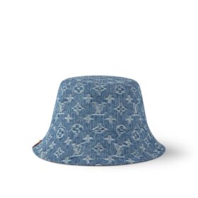 Louis Vuitton M7951M Denim Bucket Hat Blue