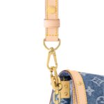 Louis Vuitton M13319 Dauphine Soft GM Denim Blue
